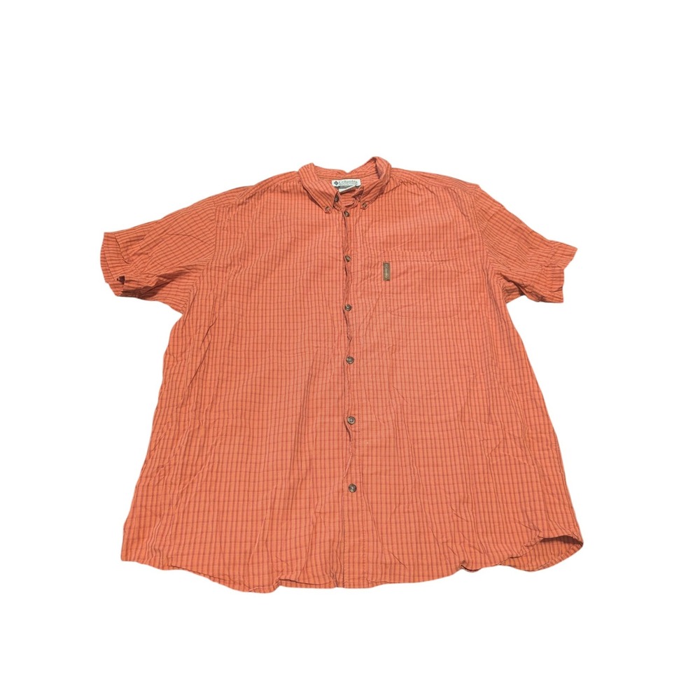 Columbia men's short sleeve button up size 2X